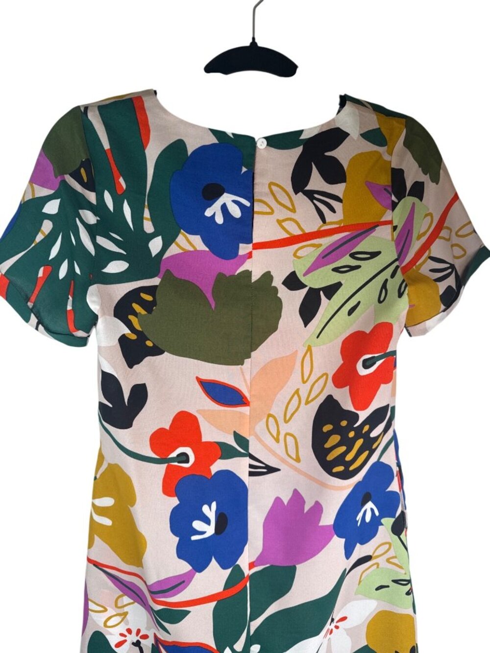 New Lili Sidonio Molly Bracken XS  Floral Print Shift Dress Polyester - Picture 10 of 14